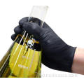 9 inci sarung tangan nitril industri hitam sekali pakai